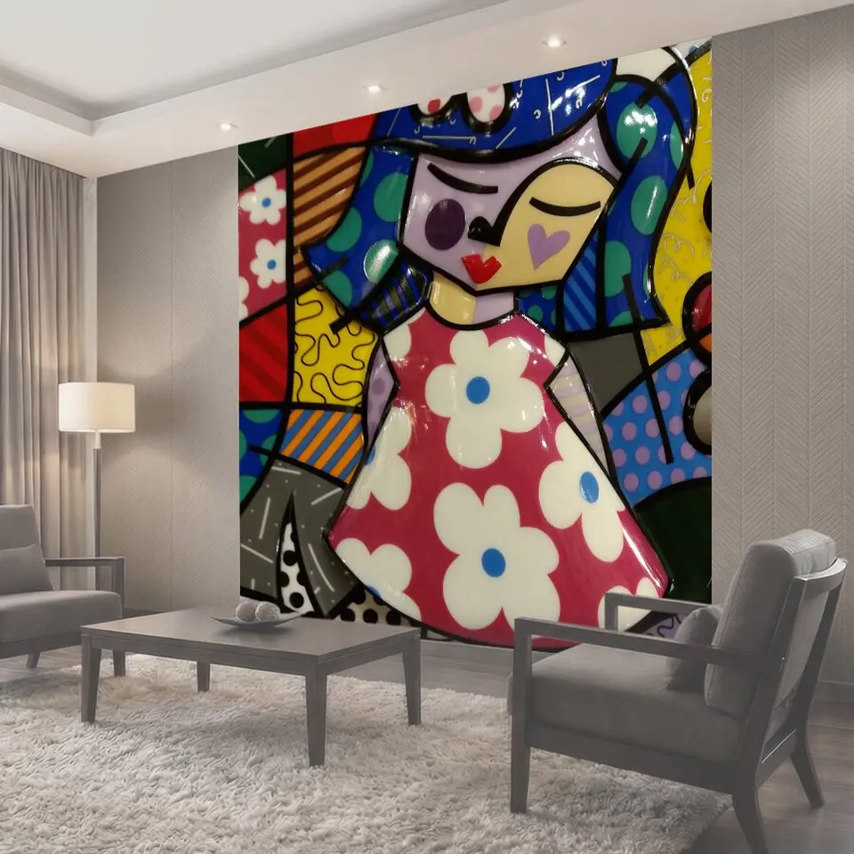 Фотообои Britto, покраска, фото