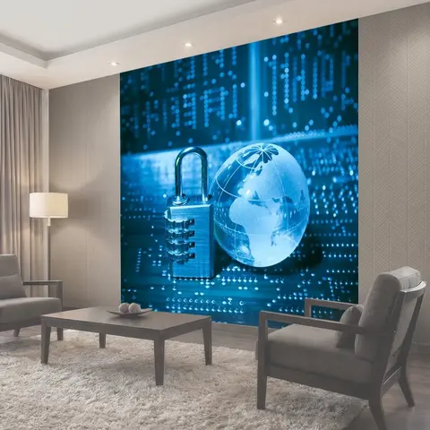 Фотообои Безопасность, информатика, сеть