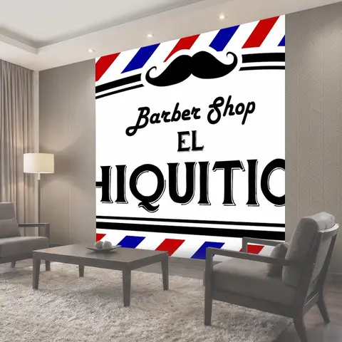 Фотообои Парикмахерская, barber shop, наверно