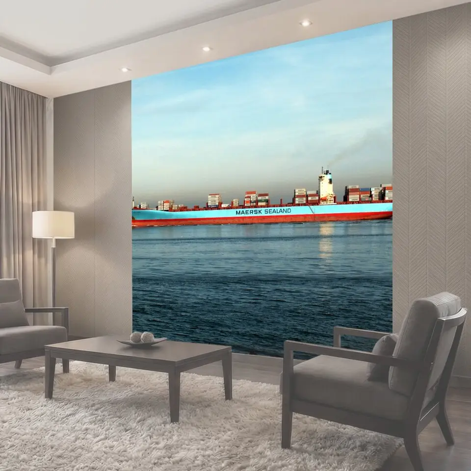 Фотообои Maersk, судно, mrsk