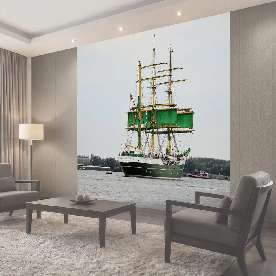 Фотообои Парус Амстердам 2015 Tall Ship в Германии парусное судно корабль лодка реплики подлинные рыболовство…