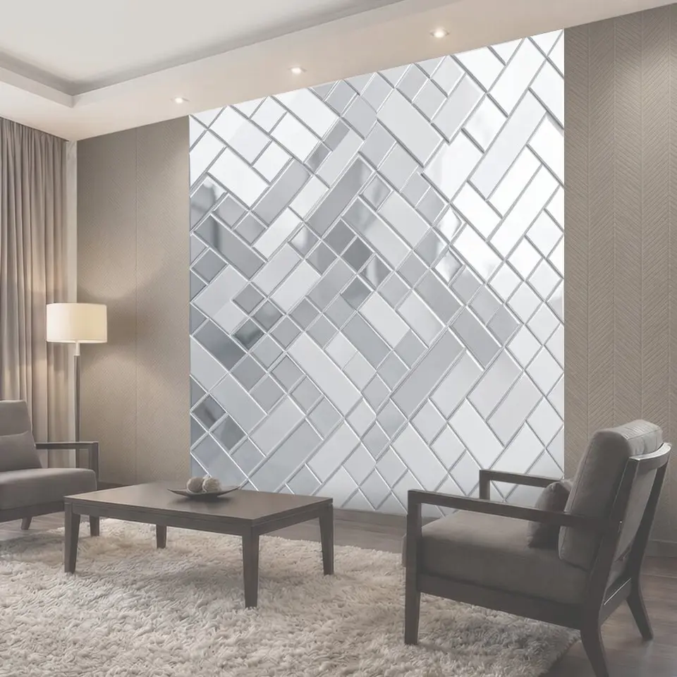 Фотообои 3D геометрия из переплетающихся линий