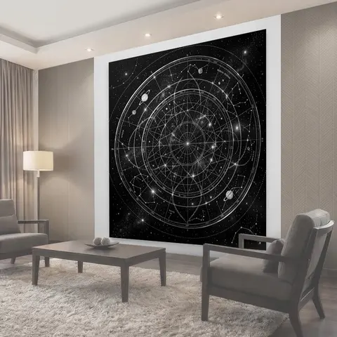 Фотообои Небесная схема созвездий