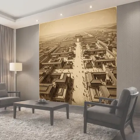 Фотообои Императорский город в сепии
