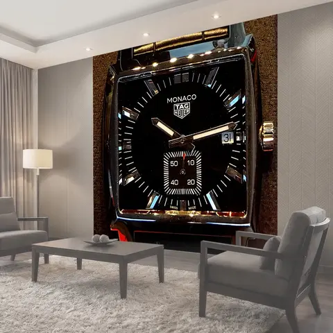 Фотообои Мужские наручные часы Tag Heuer Monaco
