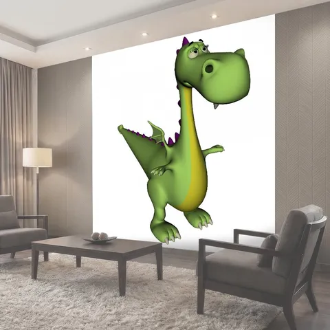 Фотообои Мультфильм дракона рисунок 3d-мультяшек