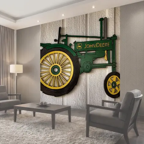 Фотообои Трактор, ремесло, трактор john deere