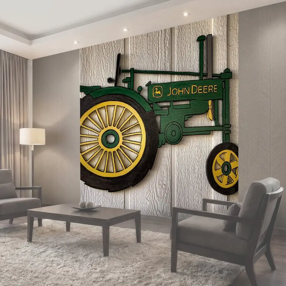 Фотообои Трактор, ремесло, трактор john deere