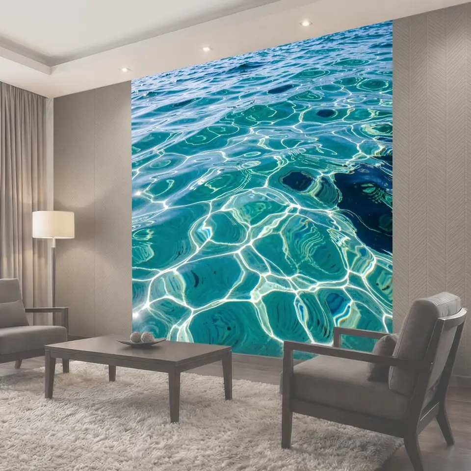 Фотообои Прозрачная морская вода с бликами