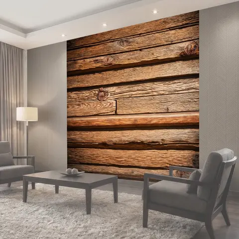 Фотообои В стиле rustic, с изображением старинной кухни и деревянных элементов