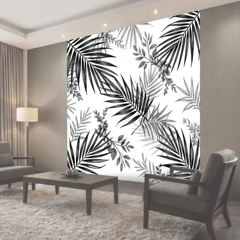 Фотообои Тропические листья и ветви
