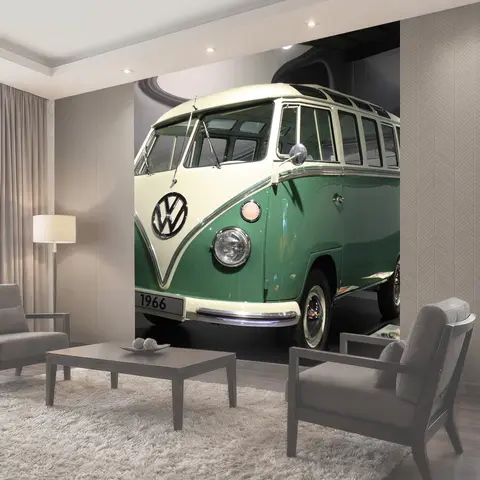 Фотообои Vw bulli, t1, старинный автомобиль