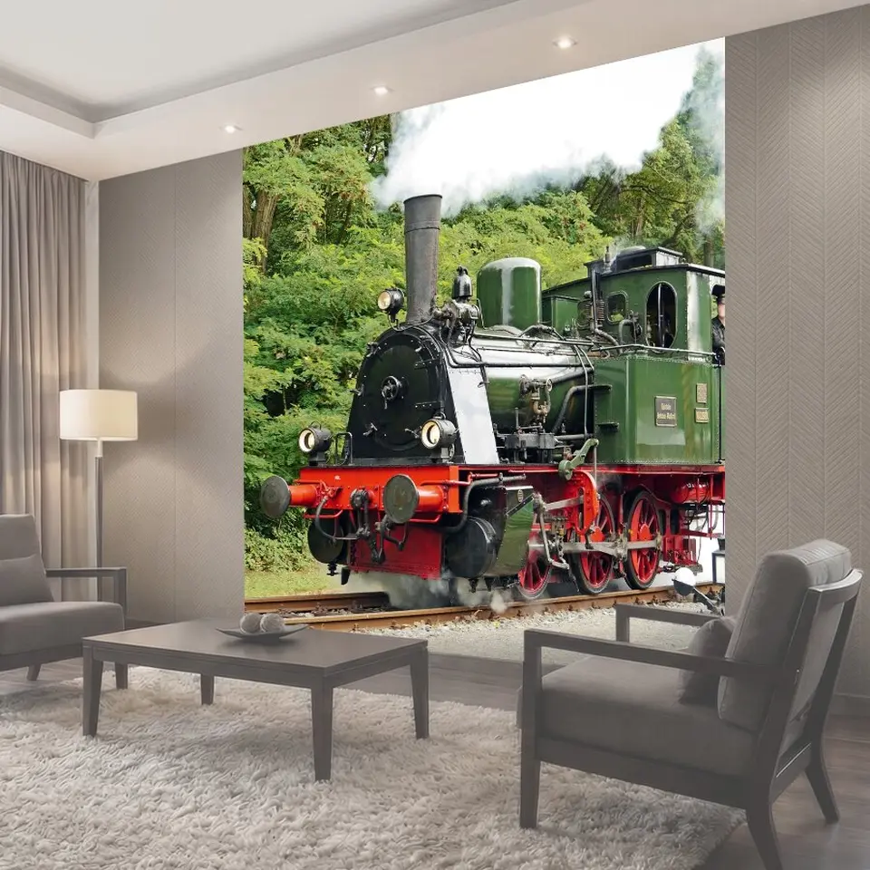 Фотообои Паровоз, музей локомотив, прусский