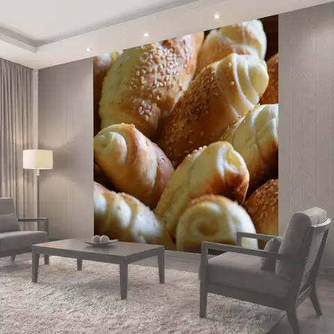 Фотообои Хлеб, роллы, еда
