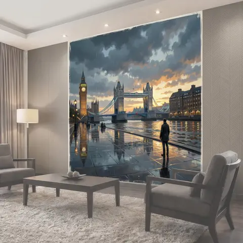 Фотообои Лондонский мост и Биг-Бен