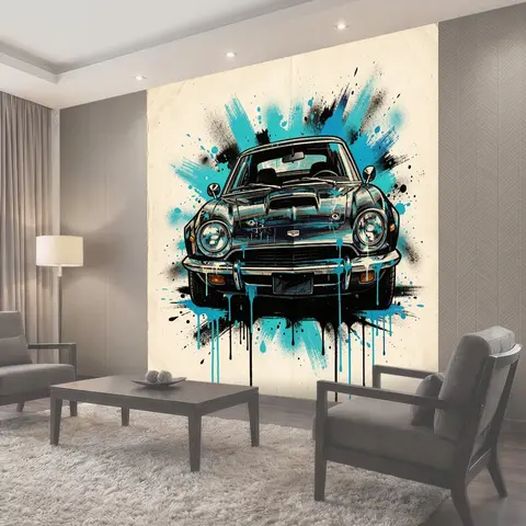 Фотообои Классический спортивный автомобиль