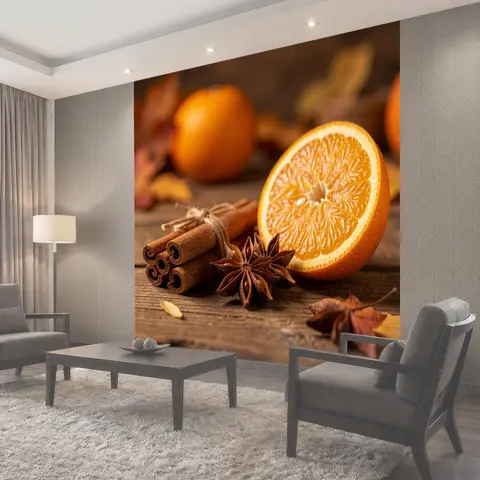 Фотообои Цитрус с корицей и анисом