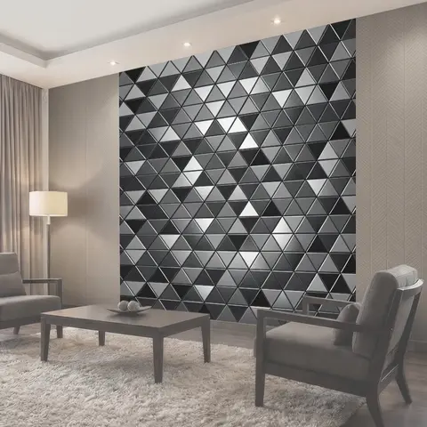 Фотообои Геометрический ромбовидный 3D-паттерн
