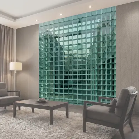 Фотообои Фасад из стеклянных кубов