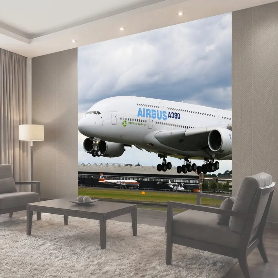 Фотообои Аэробус a380, самолет, полет