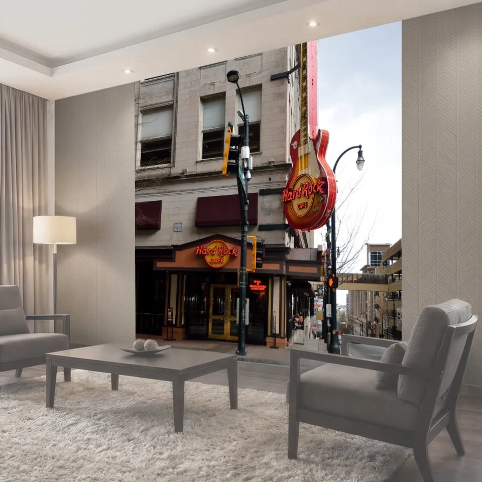 Фотообои Hard Rock Cafe Известный Hard Rock Cafe Атланта