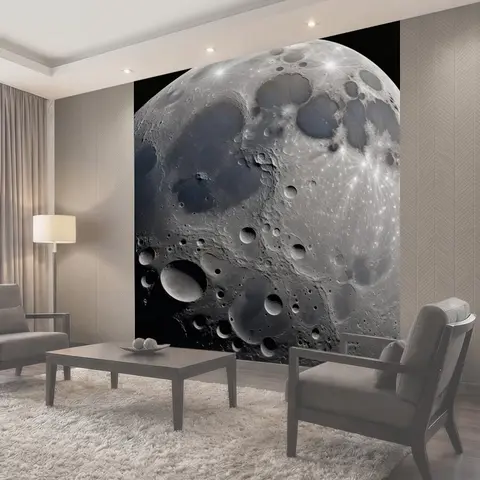 Фотообои Тёмная сторона луны и её тайны
