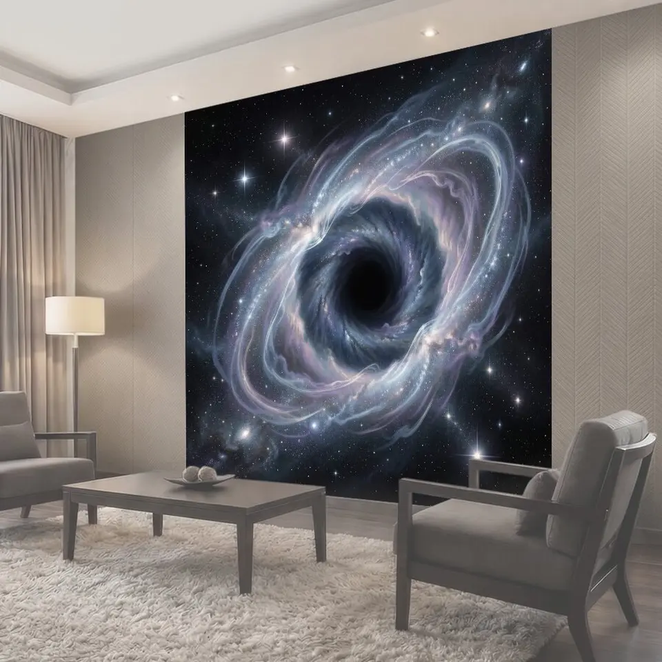 Фотообои Космическая черная дыра