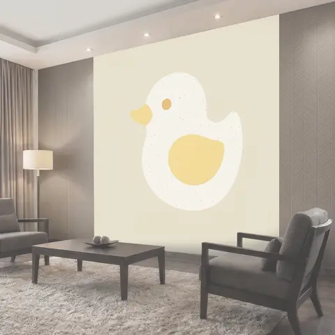 Фотообои Утёнок из тёплых пятен