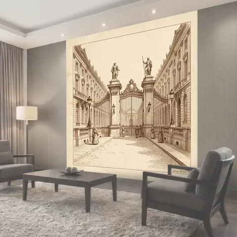 Фотообои Старинный дворцовый вход