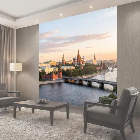 Фотообои Вид на Москву-реку и Кремль