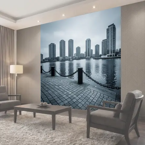 Фотообои Современный городской waterfront