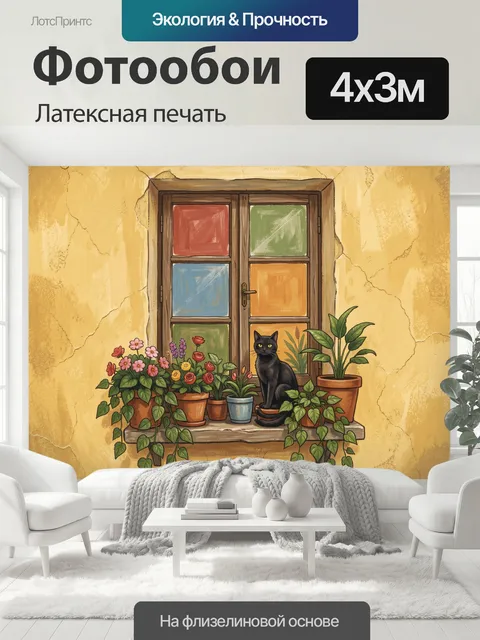 400 × 300 см · Латексная печать