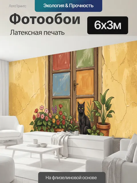 600 × 300 см · Латексная печать