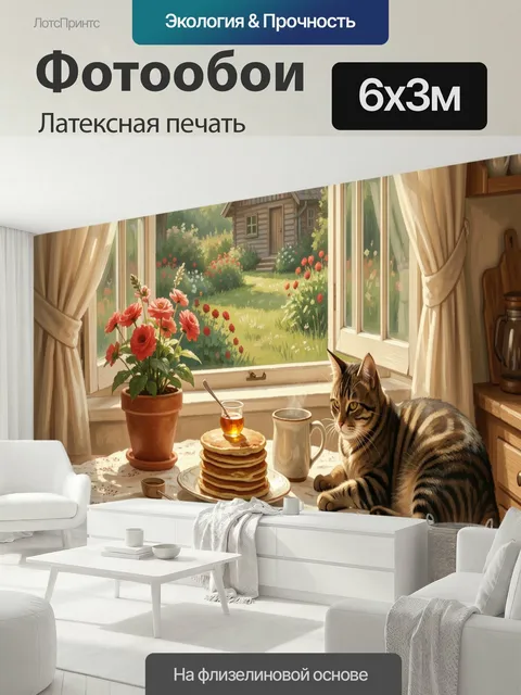 600 × 300 см · Латексная печать