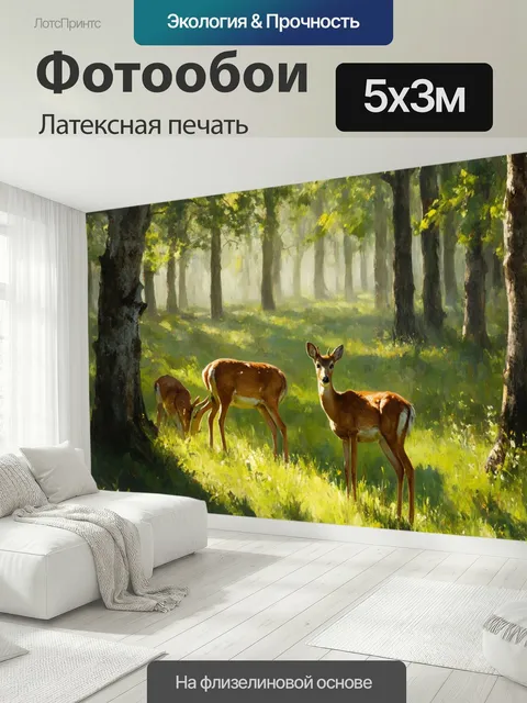 500 × 300 см · Латексная печать