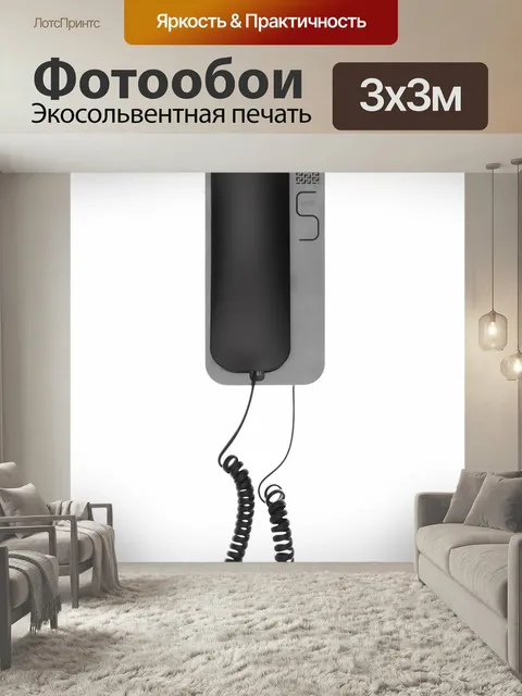 Фотообои Переговорное устройство, трубка внутренней связи