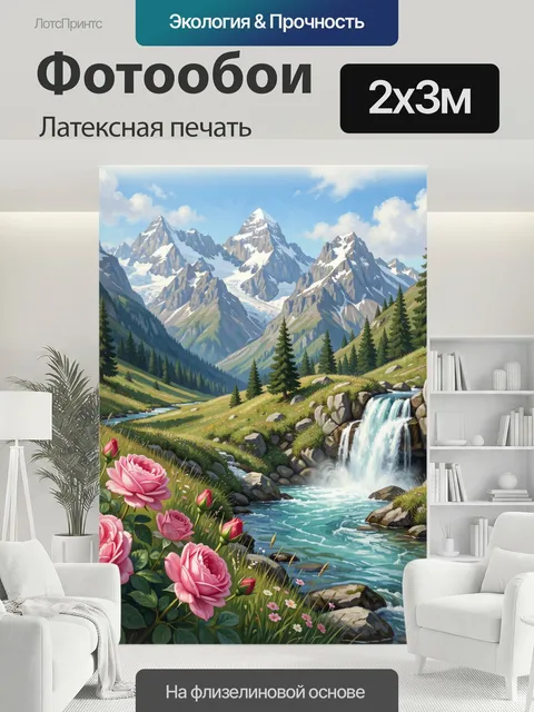 200 × 300 см · Латексная печать