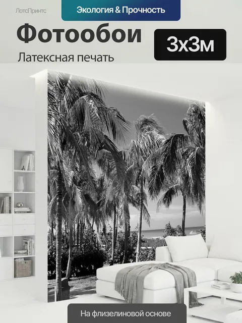 300 × 300 см · Латексная печать
