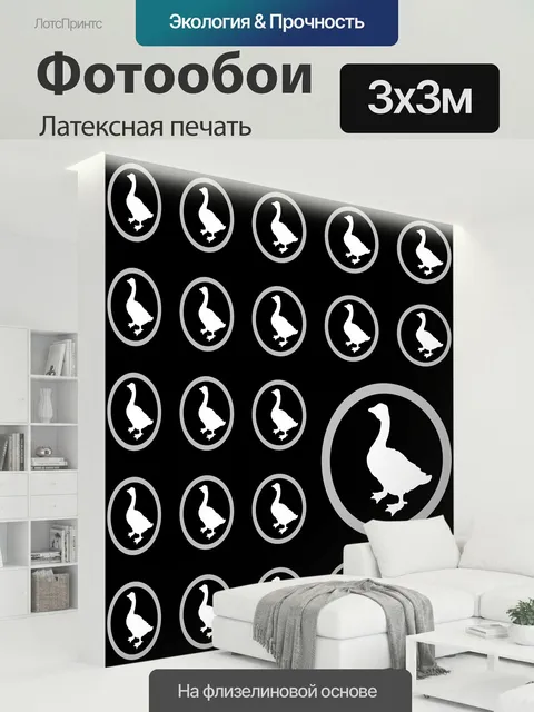 300 × 300 см · Латексная печать