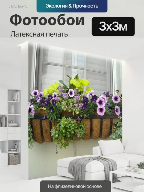 300 × 300 см · Латексная печать