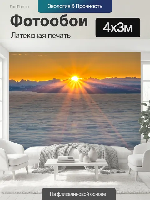 400 × 300 см · Латексная печать