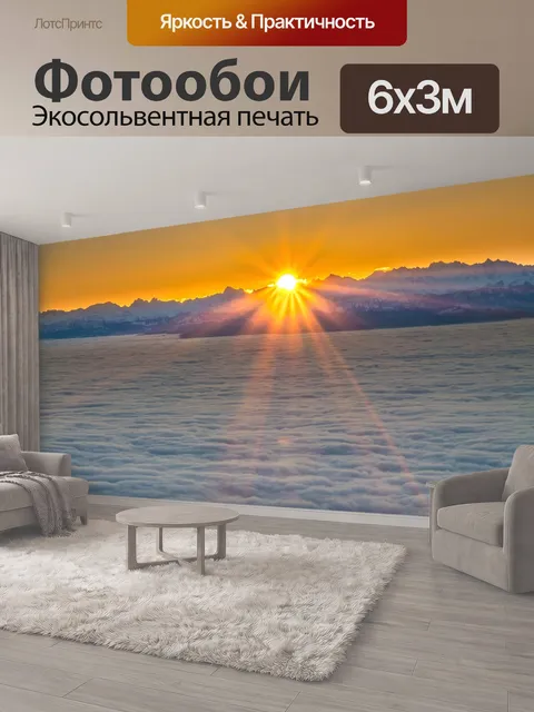 600 × 300 см · Экосольвентная печать