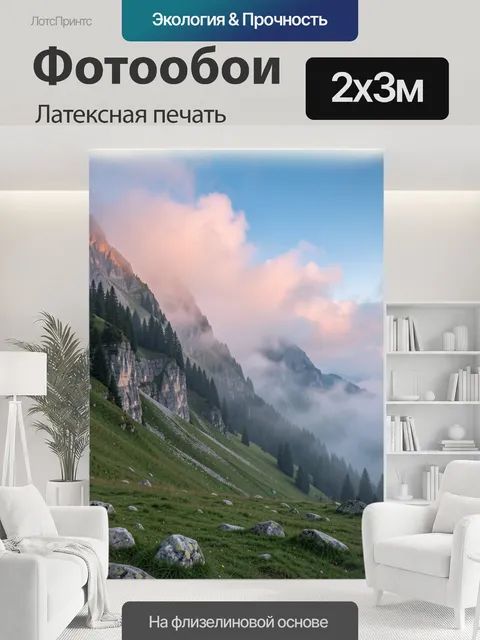 200 × 300 см · Латексная печать