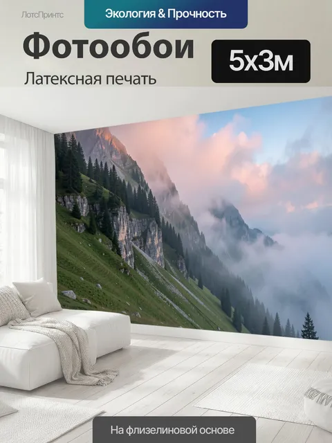 500 × 300 см · Латексная печать