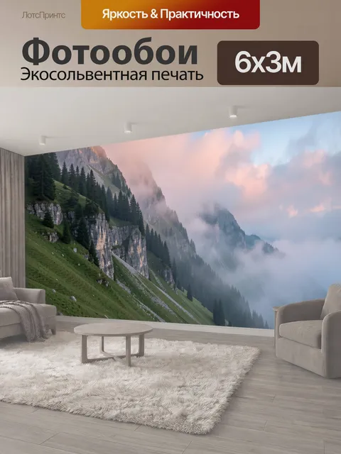 600 × 300 см · Экосольвентная печать