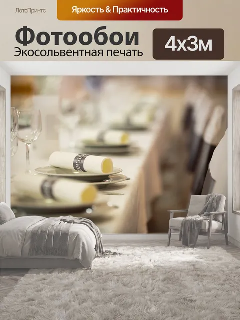 400 × 300 см · Экосольвентная печать