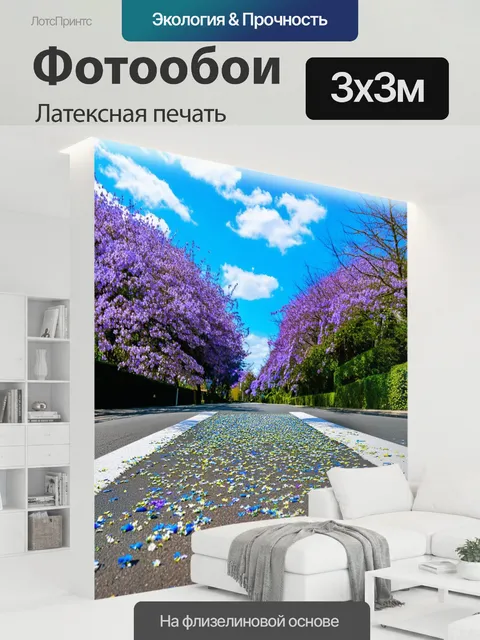 300 × 300 см · Латексная печать