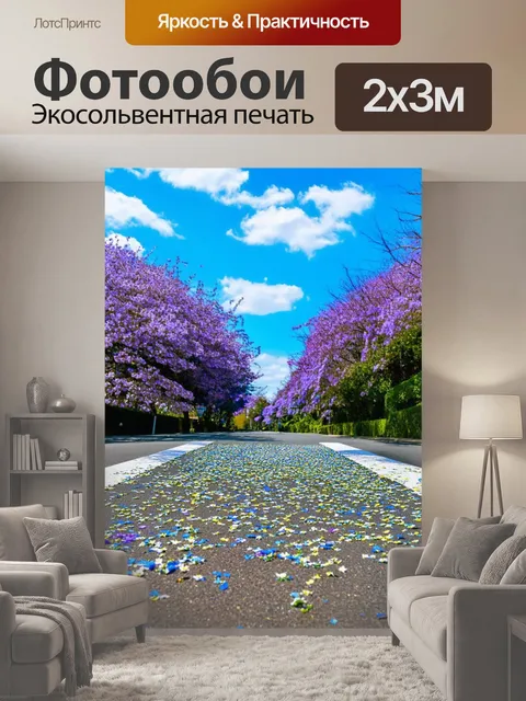 200 × 300 см · Экосольвентная печать