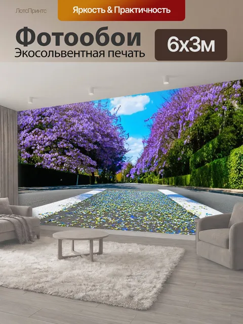 600 × 300 см · Экосольвентная печать