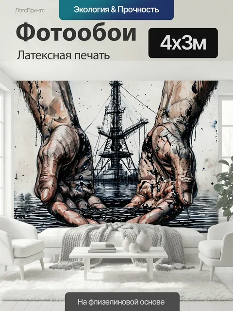 400 × 300 см · Латексная печать